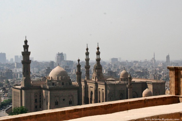 Masjid Al Hasan dilihat dari Citadel